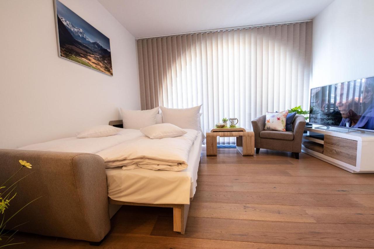 Weitblick Apartment การ์มิช-พาร์เทนเคียร์เชน ภายนอก รูปภาพ