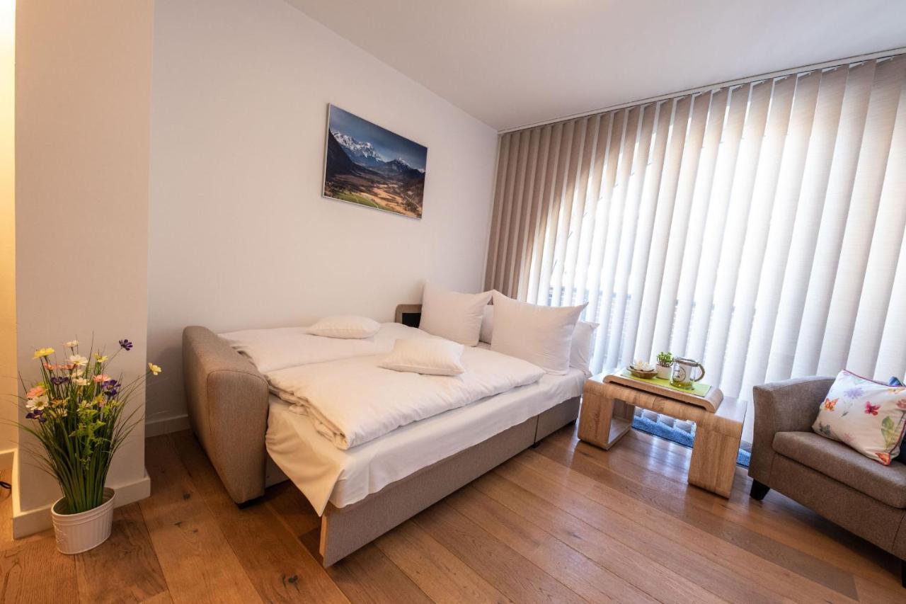 Weitblick Apartment การ์มิช-พาร์เทนเคียร์เชน ภายนอก รูปภาพ
